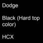Preview: Dodge, Black (Hard top color), HCX.